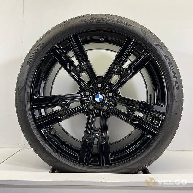 BMW 7 SERIE G70 I7 X3 G45 BREEDSET VELGEN + ZOMERBANDEN 21 INCH ORIG. 909M — foto 2