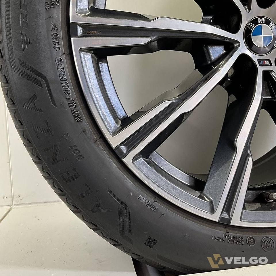BMW X5 G05 EN X6 G06 BREEDSET VELGEN + ZOMERBANDEN 20 INCH ORIG. 740M — foto 7