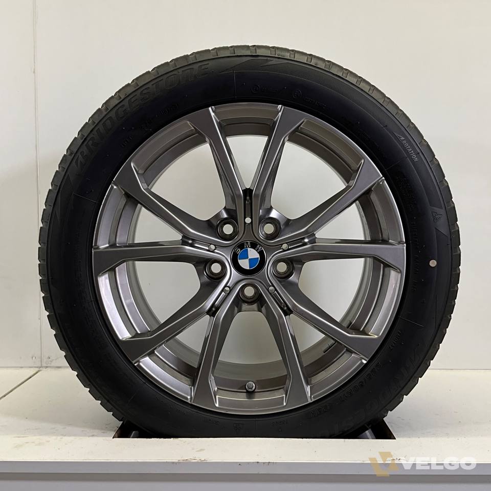 BMW 2 3 4 SERIE G21 G22 G26 G42 SET VELGEN + ZOMERBANDEN 17 INCH ORIG 776 — foto 3