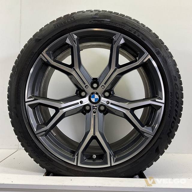 BMW X5 G05 X6 G06 BREEDSET VELGEN + WINTERBANDEN 21 INCH ORIG. 741M — foto 1