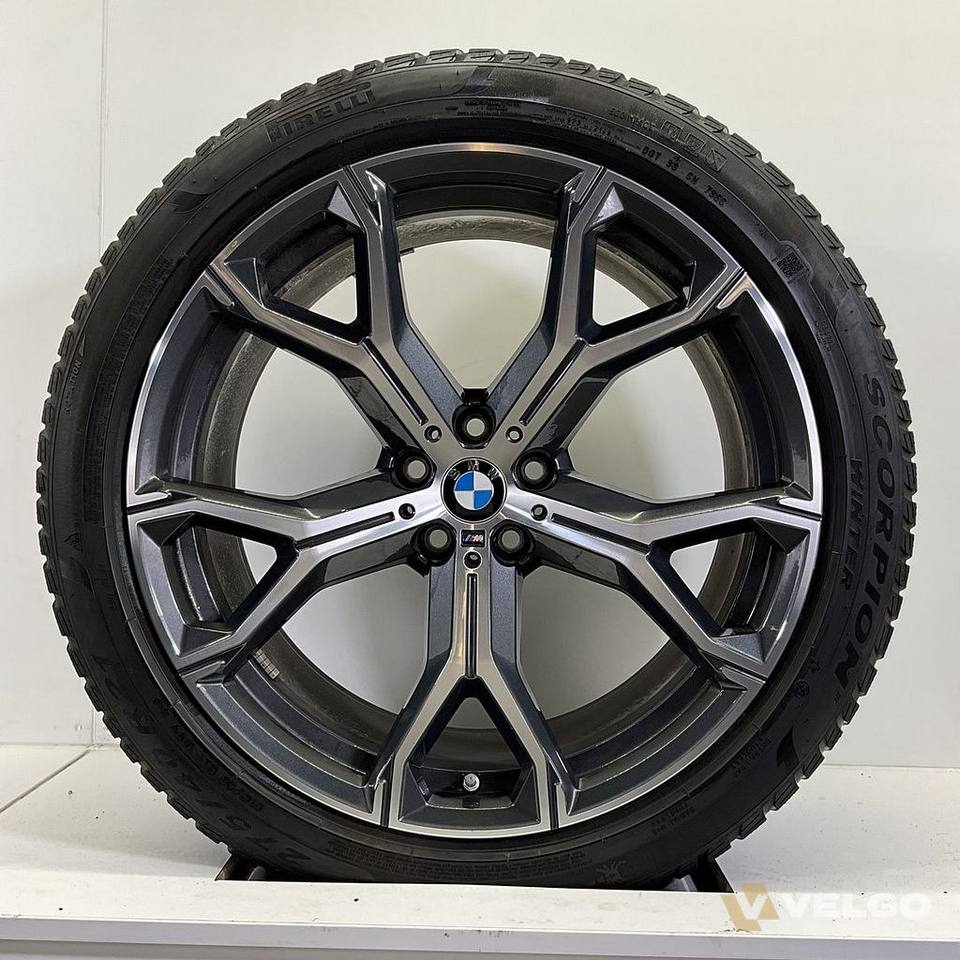 BMW X5 G05 X6 G06 BREEDSET VELGEN + WINTERBANDEN 21 INCH ORIG. 741M — foto 1