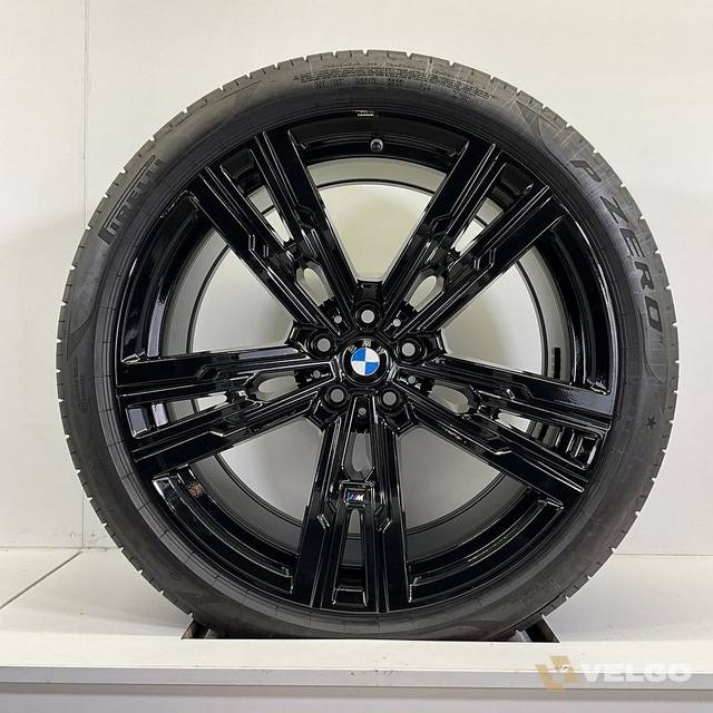 BMW 7 SERIE G70 I7 X3 G45 BREEDSET VELGEN + ZOMERBANDEN 21 INCH ORIG. 909M — foto 1
