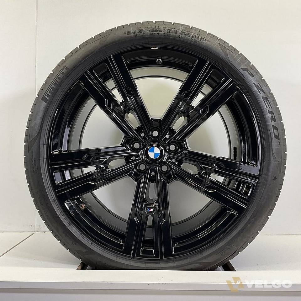 BMW 7 SERIE G70 I7 X3 G45 BREEDSET VELGEN + ZOMERBANDEN 21 INCH ORIG. 909M — foto 1