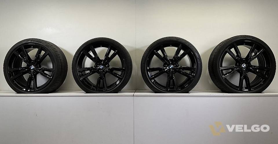 BMW X5 G05 X6 G06 BREEDSET VELGEN + ZOMERBANDEN 22 INCH ORIG. 747M — foto 7