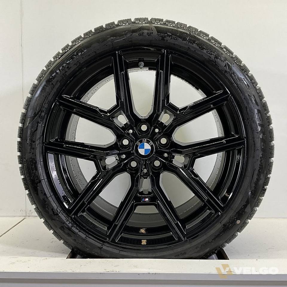 NIEUW BMW 4 SERIE I4 G26 BREEDSET VELGEN + WINTERBANDEN 19 INCH ORIG. 859M * — foto 4
