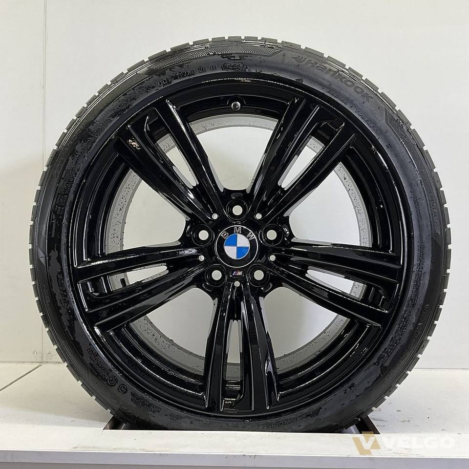BMW 3 SERIE F30 F31 4 SERIE F32 F33 F36 SET VELGEN + ZOMERBANDEN 19 INCH ORIG. 442M — foto 1