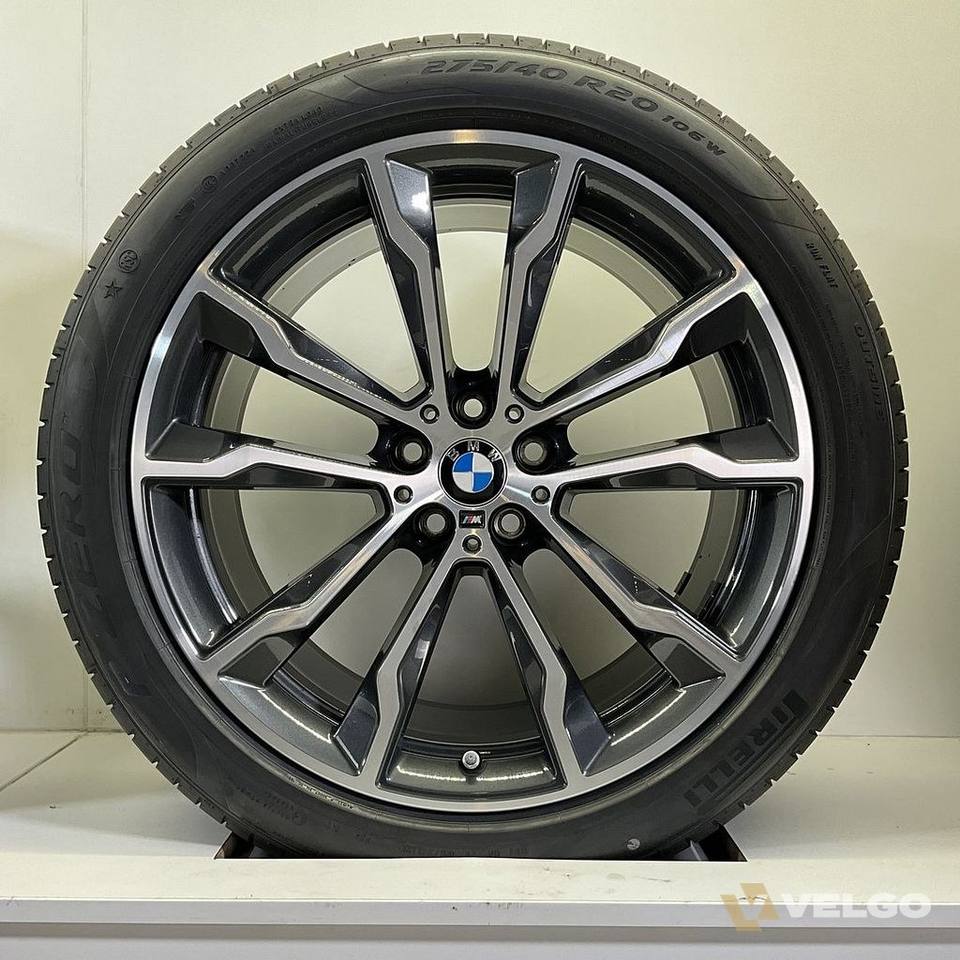 BMW X3 G01 X4 G02 BREEDSET VELGEN + ZOMERBANDEN 20 INCH ORIG. 699M — foto 7