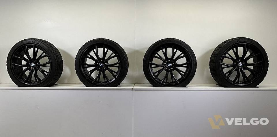 BMW 5 SERIE G30 G31 8 SERIE G14 G15 G16 BREEDSET VELGEN + WINTERBANDEN 19 INCH ORIG. 786M — foto 8