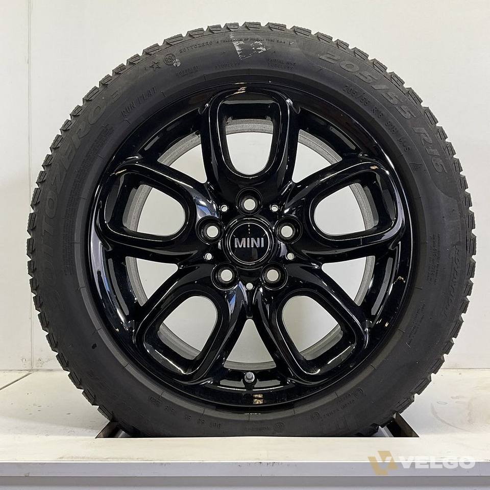 MINI COOPEER F55 F56 F57 494 SET VELGEN + WINTERBANDEN 16 INCH — foto 2