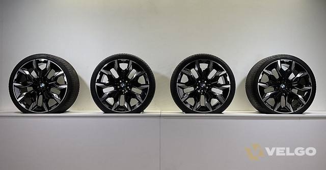 NIEUW BMW 5 SERIE G60 G61 BREEDSET VELGEN + ZOMERBANDEN 21 INCH ORIG. 954I — foto 10