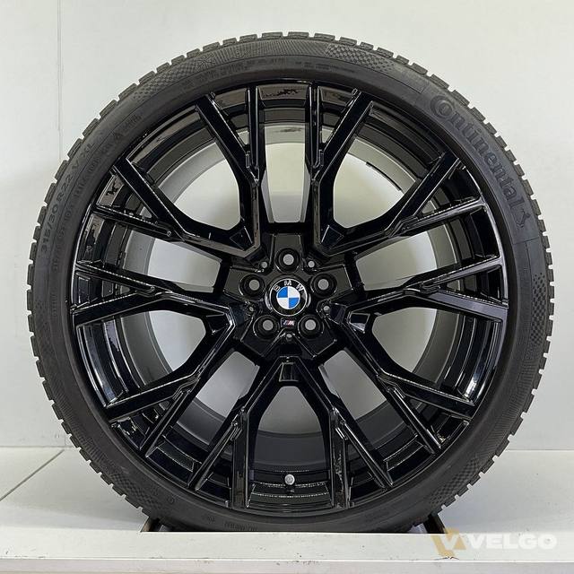 BMW X5 M F95 X6 M F96 BREEDSET VELGEN + WINTERBANDEN 22 INCH 21 INCH ORIG. 809M — foto 6