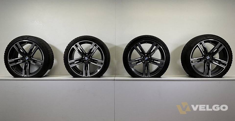 BMW 5 SERIE G30 G31 8 SERIE G14 G15 G16 BREEDSET VELGEN + WINTERBANDEN 19 INCH ORIG. 727M — foto 10
