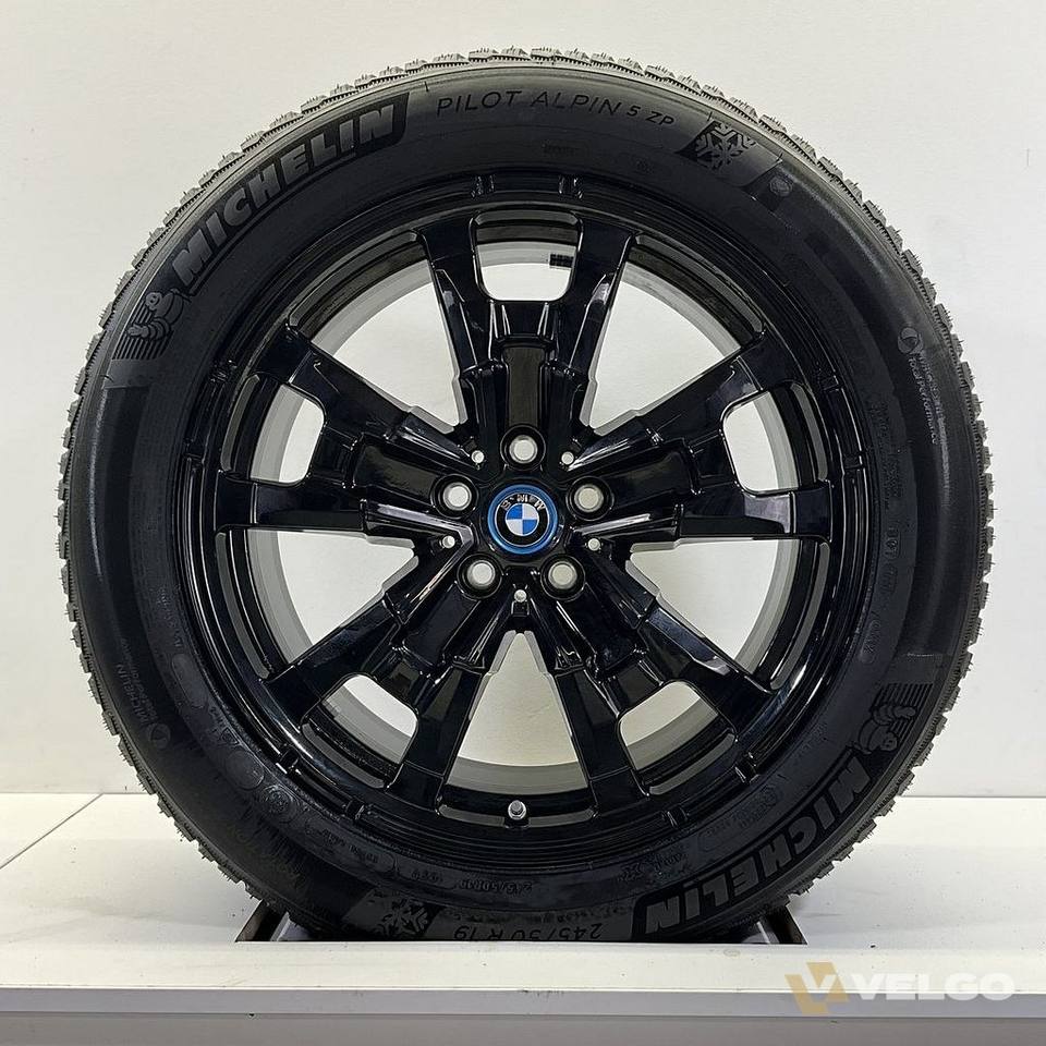 NIEUW BMW IX3 G08 SET VELGEN + WINTERBANDEN 19 INCH ORIG. 842 * — foto 3
