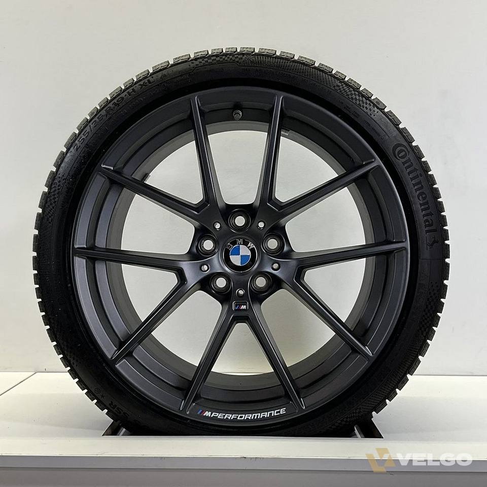 BMW 3 SERIE 2 SERIE 4 SERIE BREEDSET VELGEN + WINTERBANDEN 19 INCH ORIG. 898M * — foto 1