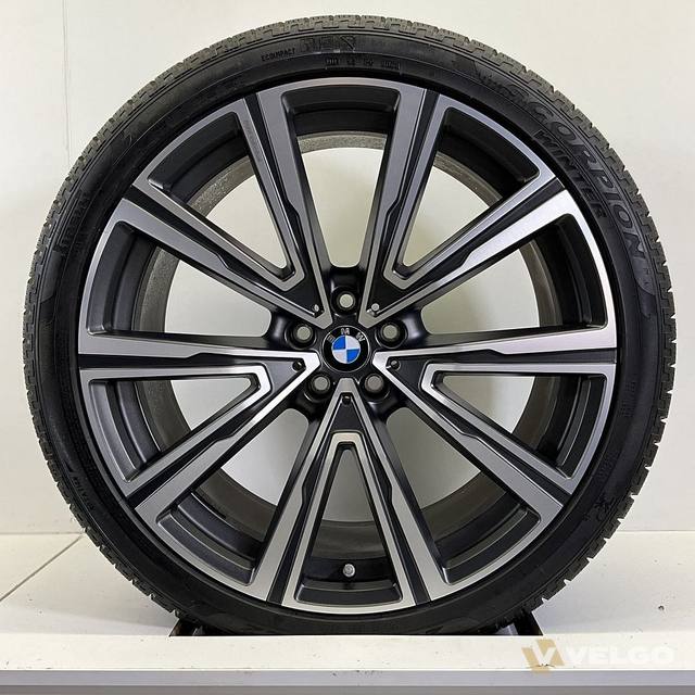 BMW X5 G05 X6 G06 BREEDSET VELGEN + WINTERBANDEN 22 INCH ORIG. 746I — foto 2
