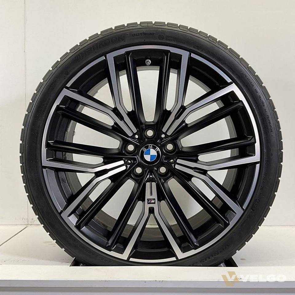 BMW 5 SERIE G30 G31 BREEDSET VELGEN + ZOMERBANDEN 20 INCH ORIG. 846M — foto 2