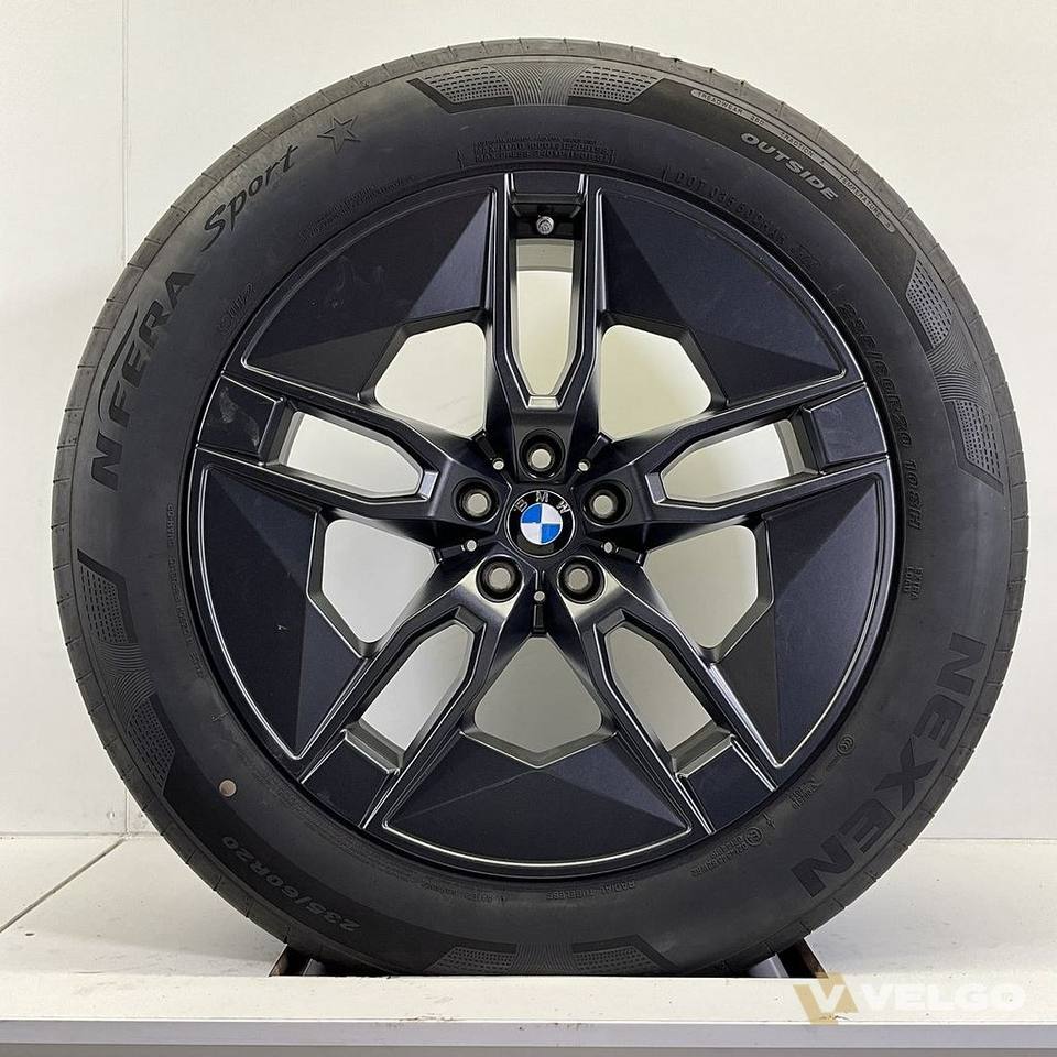 BMW IX I20 SET VELGEN + ZOMERBANDEN 20 INCH ORIG. 1002 — foto 4