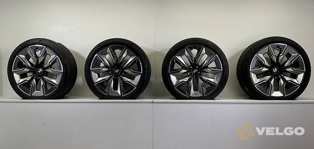 BMW 7 SERIE G70 I7 X3 G45 BREEDSET VELGEN + ZOMERBANDEN 21 INCH ORIG. 910i — foto 9