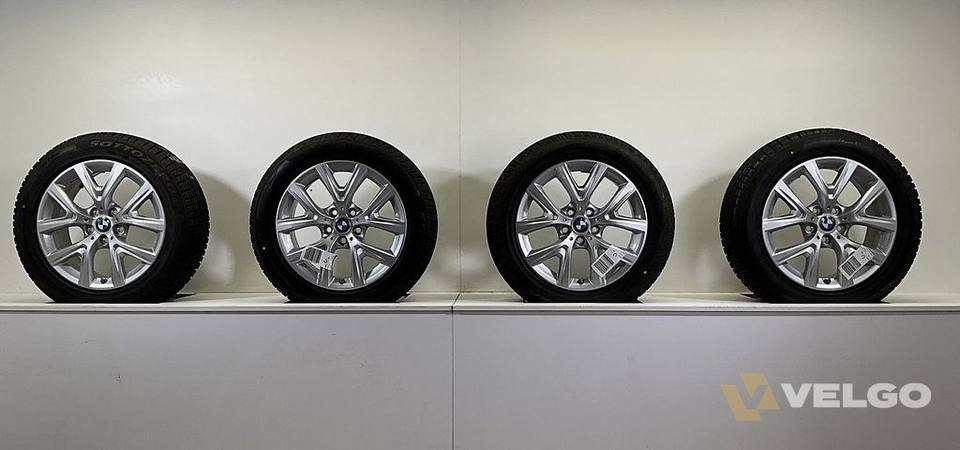 NIEUW BMW X1 F48 X2 F39 SET VELGEN + WINTERBANDEN 17 INCH ORIG. 574 * — foto 8