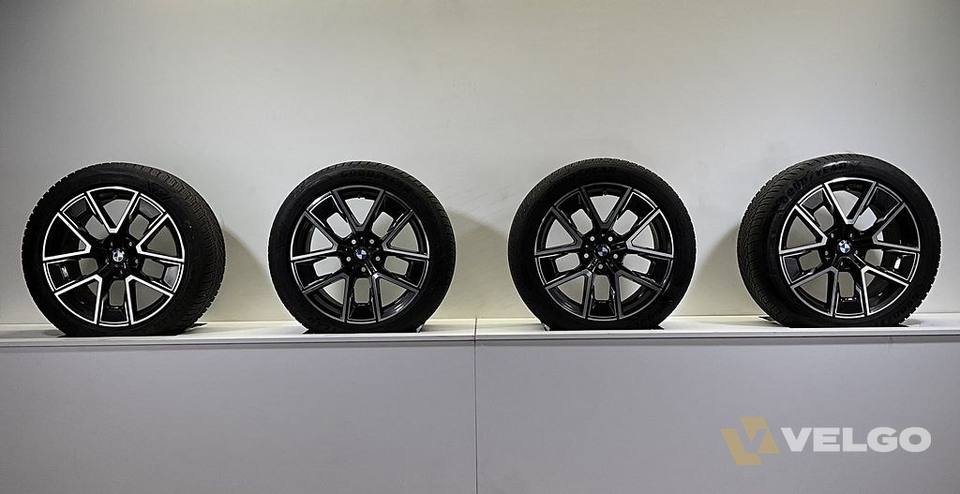 BMW 4 SERIE G26 I4 G26 SET VELGEN + WINTERBANDEN 18 INCH ORIG. 858M * — foto 8