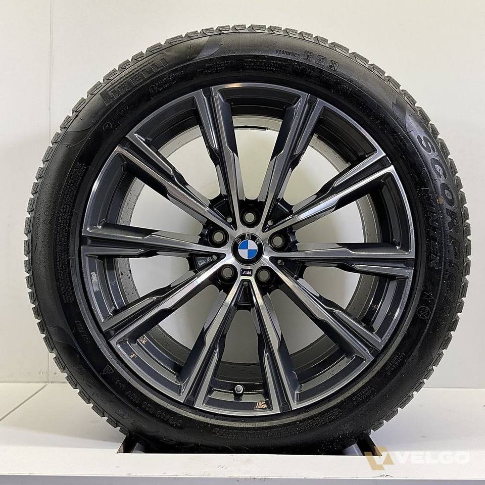 BMW X5 G05 EN X6 G06 BREEDSET VELGEN + WINTERBANDEN 20 INCH ORIG. 740M * — foto 1