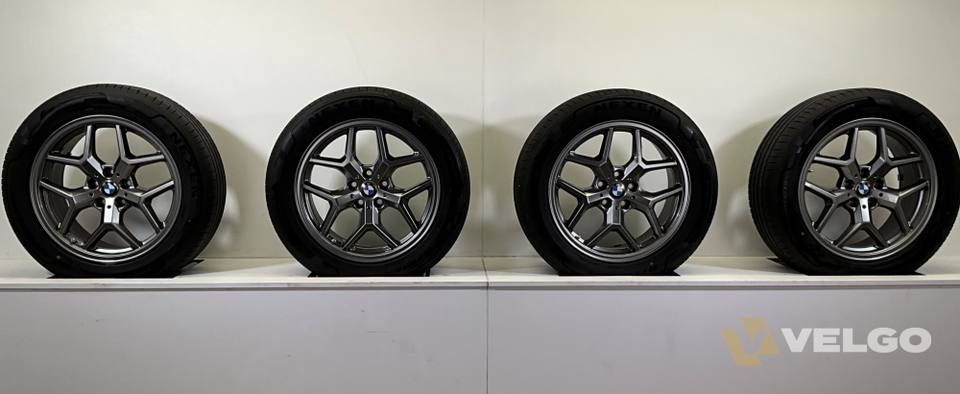 BMW 5 SERIE G60 G61 SET VEGEN + ZOMERBANDEN 18 INCH ORIG 932 — foto 5