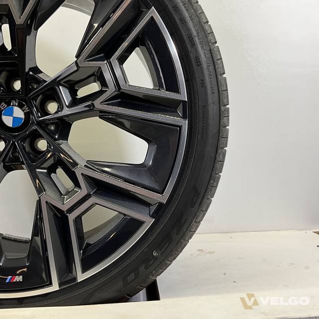 BMW 5 SERIE G60 G61 VELGEN + ZOMERBANDEN 20 INCH ORIG. 939M — foto 3