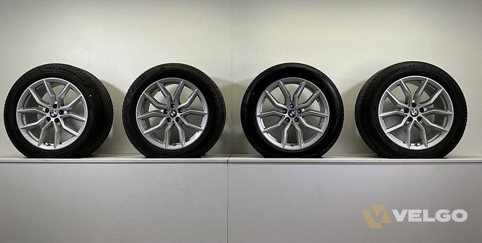BMW X5 G05 EN X6 G06 SET VELGEN + ZOMERBANDEN 19 INCH ORIG. 734 * — foto 8