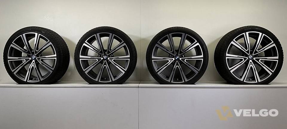 BMW X5 G05 X6 G06 BREEDSET VELGEN + WINTERBANDEN 22 INCH ORIG. 746I — foto 10