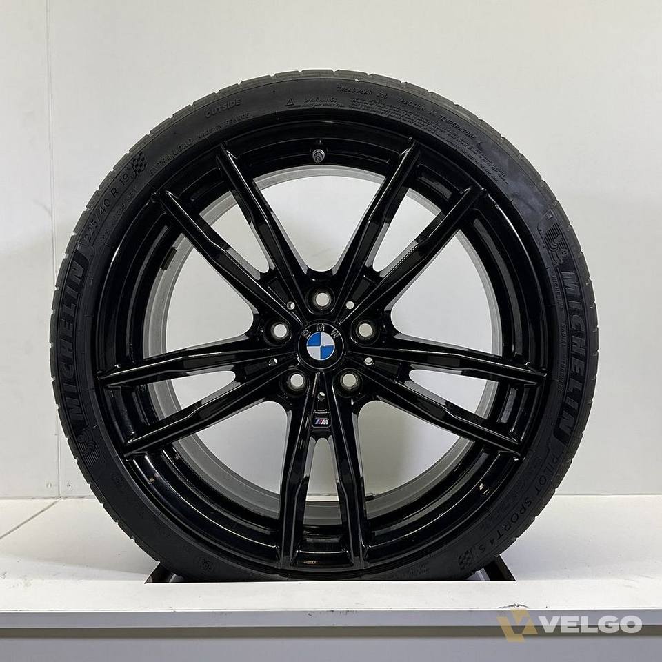BMW 2 3 4 SERIE G20 G21 G22 G23 G42 BREEDSET VELGEN + ZOMERBANDEN 19 INCH ORIG. 791M * — foto 4
