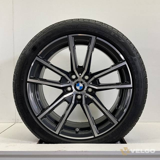BMW 2, 3, 4 SERIE G21 G22 G23 G42 SET VELGEN + ALL SEASON BANDEN 18 INCH ORIG. 780M * — foto 3