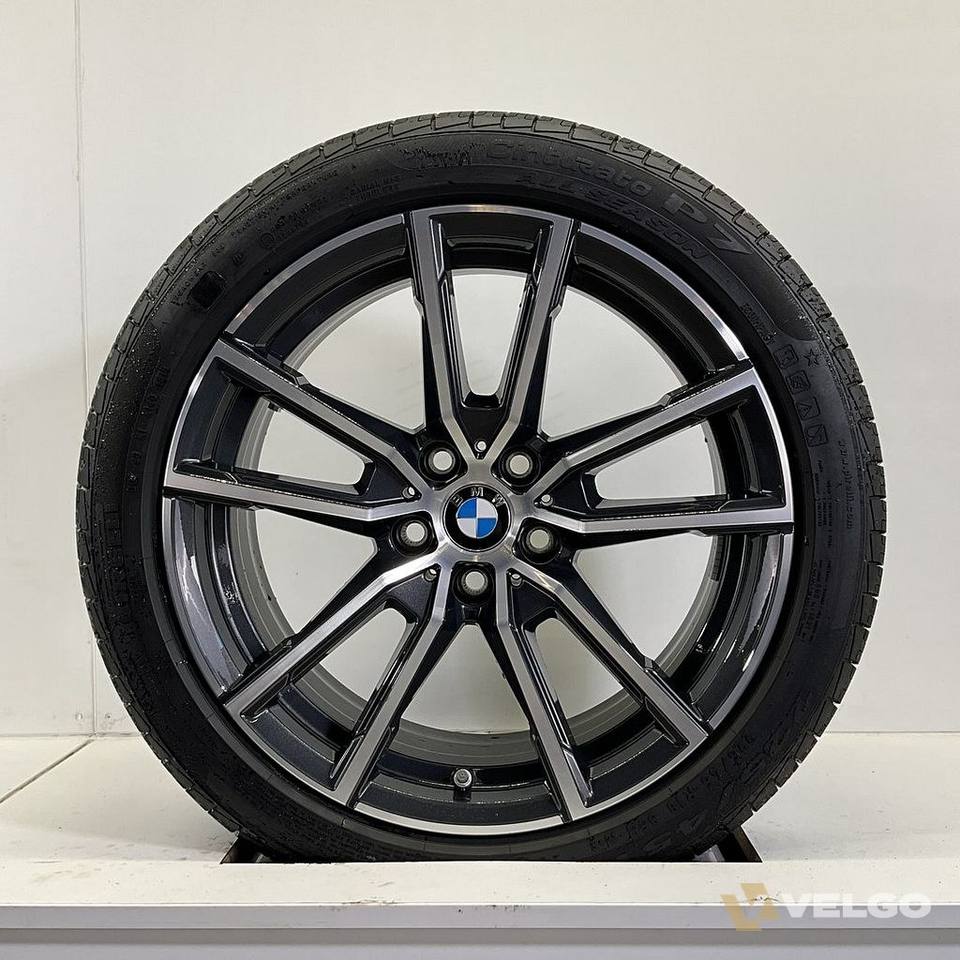 BMW 2, 3, 4 SERIE G21 G22 G23 G42 SET VELGEN + ALL SEASON BANDEN 18 INCH ORIG. 780M * — foto 3