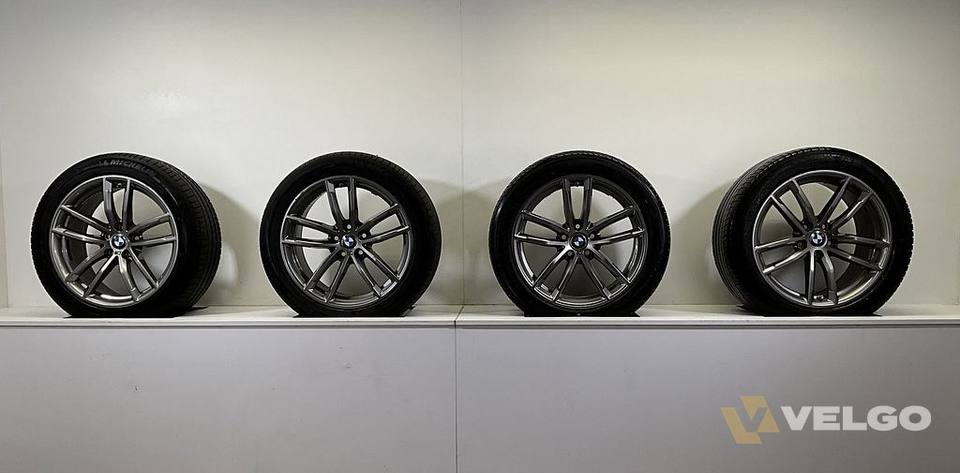 BMW 5 SERIE G30 G31 BREEDSET VELGEN + ZOMERBANDEN 18 INCH ORIG. 662M — foto 5