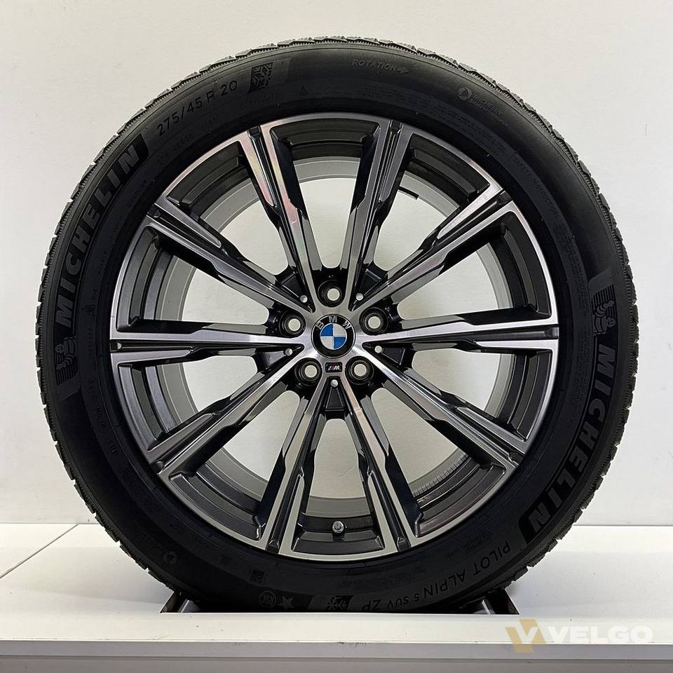 BMW X5 G05 EN X6 G06 SET VELGEN + WINTERBANDEN 20 INCH ORIG. 740M — foto 3