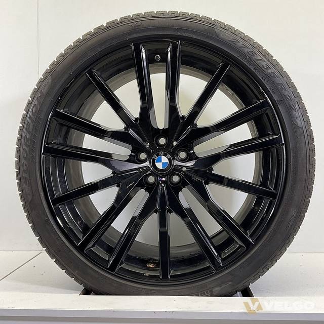 BMW X5 G05 X6 G06 BREEDSET VELGEN + WINTERBANDEN 22 INCH ORIG. 742M — foto 2