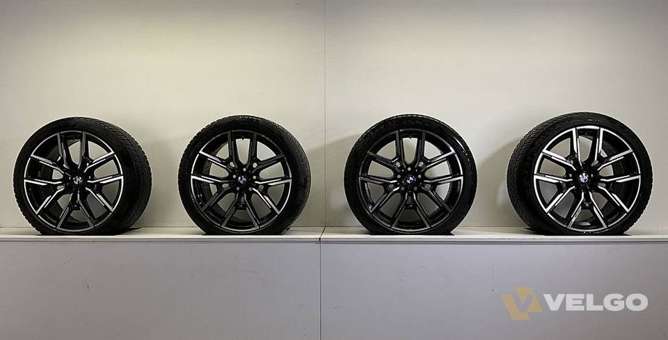 BMW 4 SERIE I4 G26 BREEDSET VELGEN + WINTERBANDEN 19 INCH ORIG. 859M * — foto 9