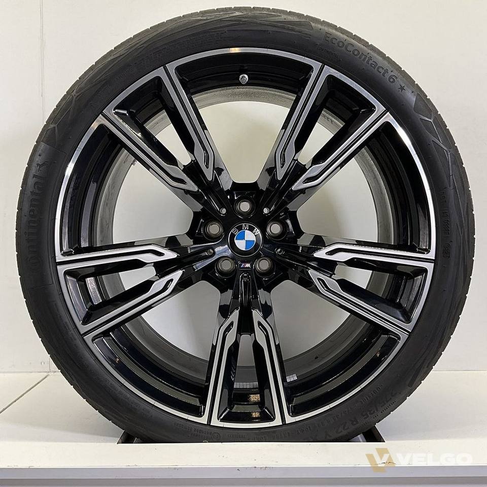 BMW X5 G05 X6 G06 BREEDSET VELGEN + ZOMERBANDEN 22 INCH ORIG. 747M — foto 6