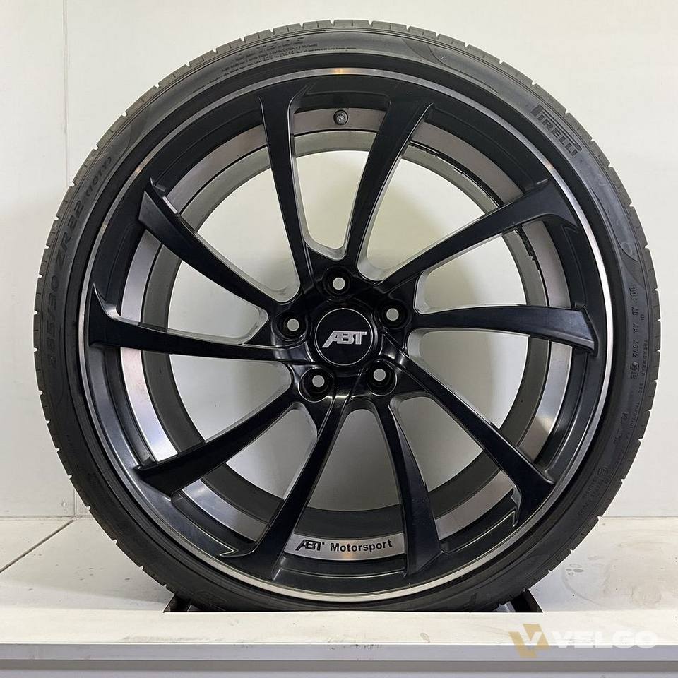 DEMO ABT AUDI PORSCHE SET VELGEN + ZOMERBANDEN 22 INCH — foto 1