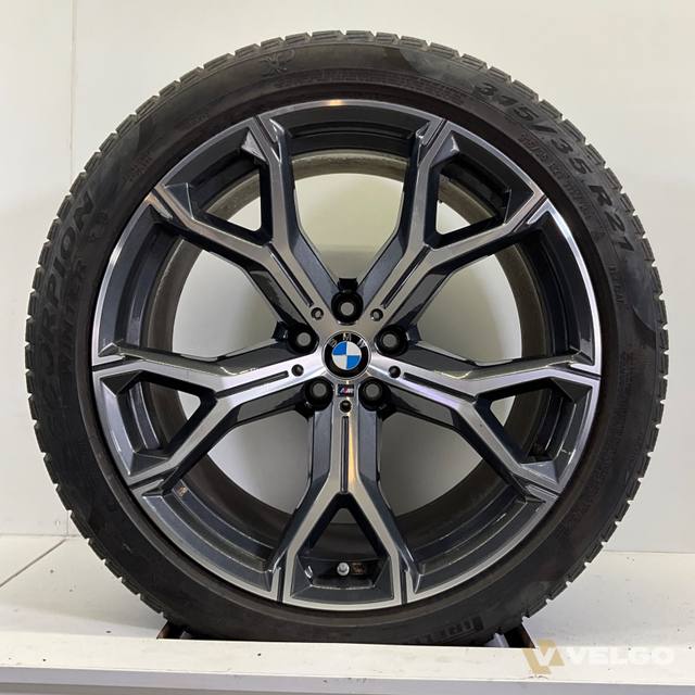 BMW X5 G05 X6 G06 BREEDSET VELGEN + WINTERBANDEN 21 INCH ORIG. 741M — foto 6