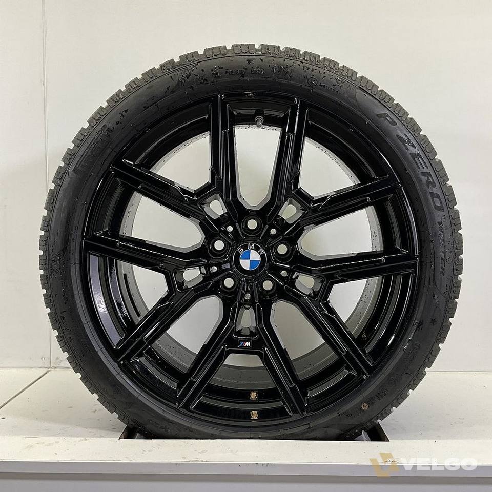 NIEUW BMW 4 SERIE I4 G26 BREEDSET VELGEN + WINTERBANDEN 19 INCH ORIG. 859M * — foto 1