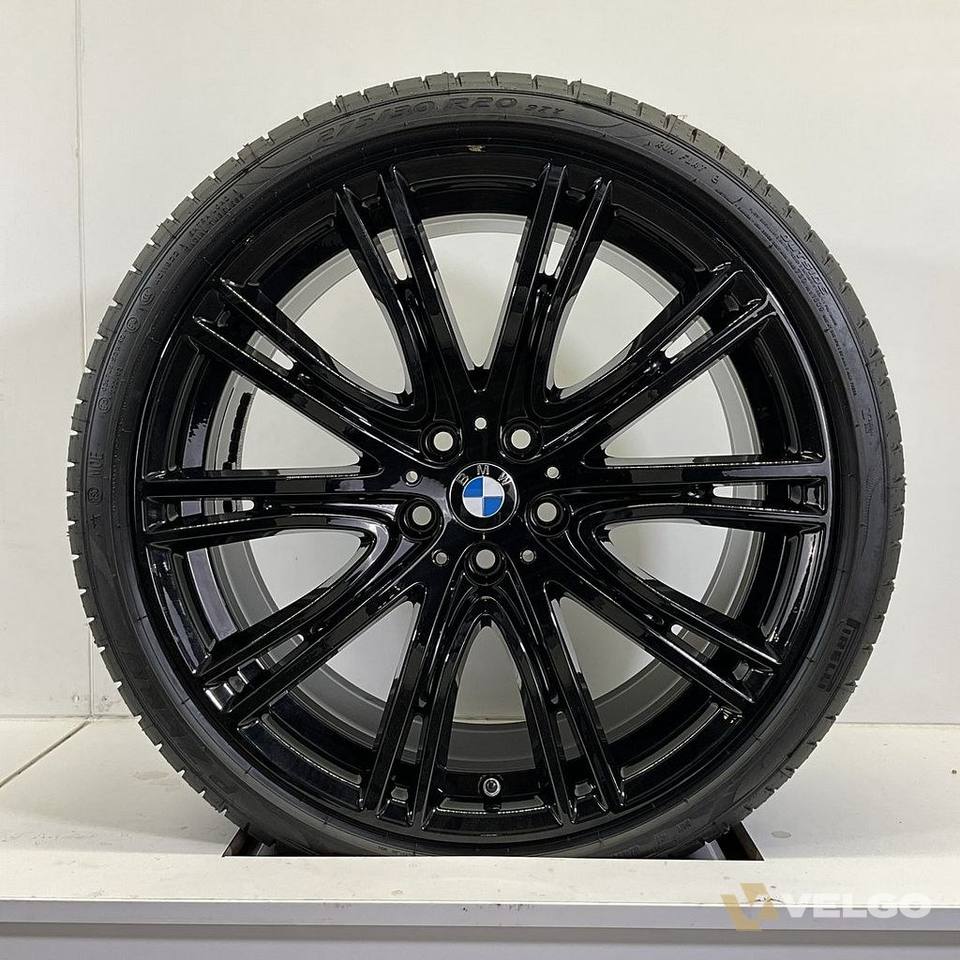 NIEUW BMW 5 SERIE G30 G31 BREEDSET VELGEN + ZOMERBANDEN 20 INCH ORIG. 759I — foto 6