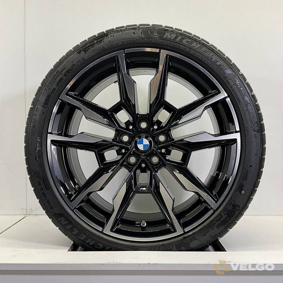 NIEUW BMW 4 SERIE I4 G26 BREEDSET VELGEN + ZOMERBANDEN 19 INCH ORIG. 861M * — foto 5