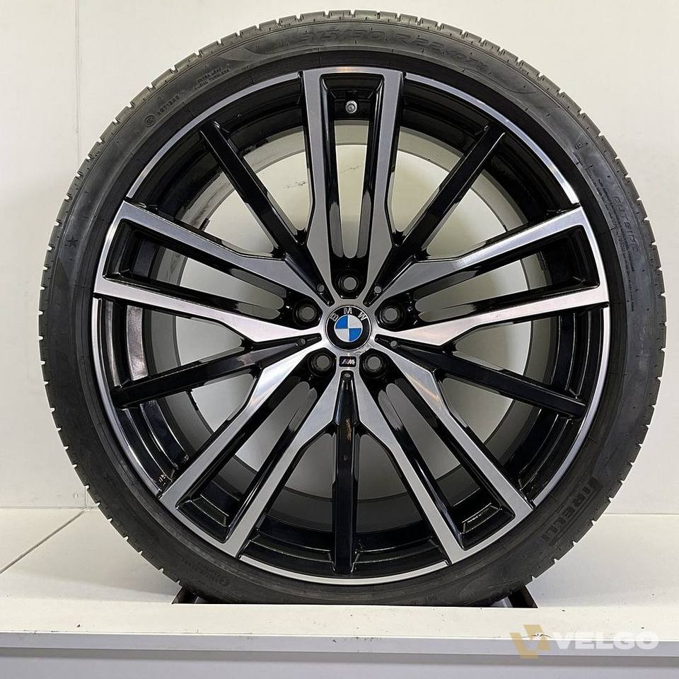 BMW X5 G05 X6 G06 BREEDSET VELGEN + ZOMERBANDEN 22 INCH ORIG. 742M — foto 5