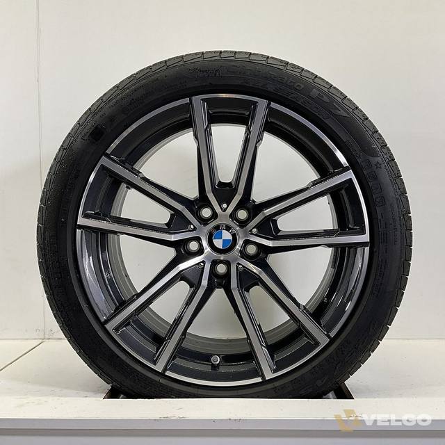 BMW 2, 3, 4 SERIE G21 G22 G23 G42 SET VELGEN + ALL SEASON BANDEN 18 INCH ORIG. 780M * — foto 1
