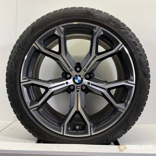 BMW X5 G05 X6 G06 BREEDSET VELGEN + WINTERBANDEN 21 INCH ORIG. 741M — foto 7