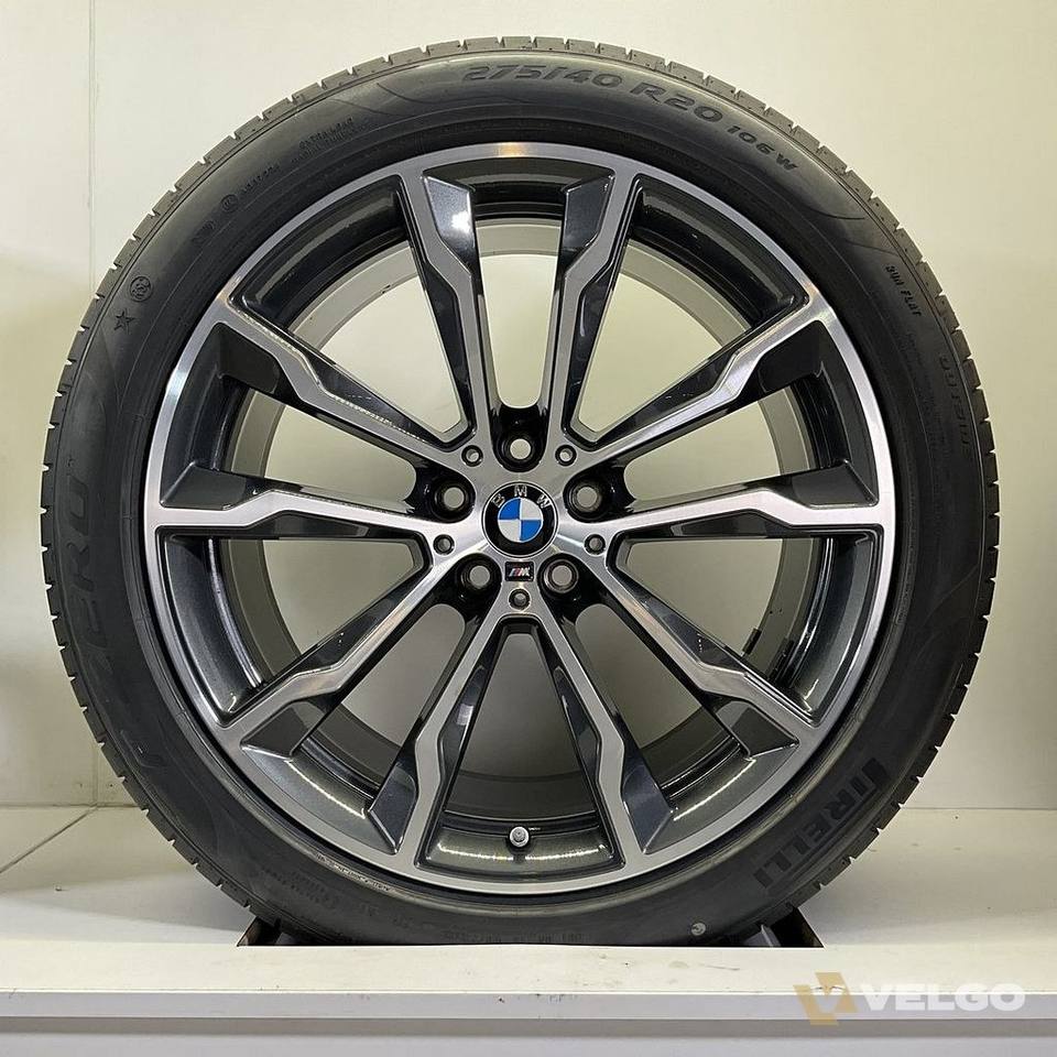BMW X3 G01 X4 G02 BREEDSET VELGEN + ZOMERBANDEN 20 INCH ORIG. 699M — foto 6