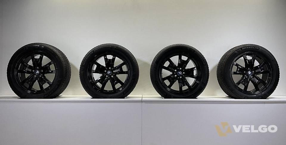 NIEUW BMW X3 IX3 G08 SET VELGEN + WINTERBANDEN 19 INCH ORIG. 842 * — foto 9