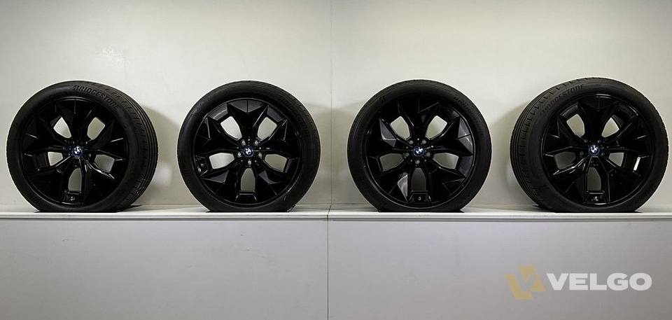 BMW IX3 X3 G08 BREEDSET VELGEN + ZOMERBANDEN 20 INCH ORIG. 843 — foto 11
