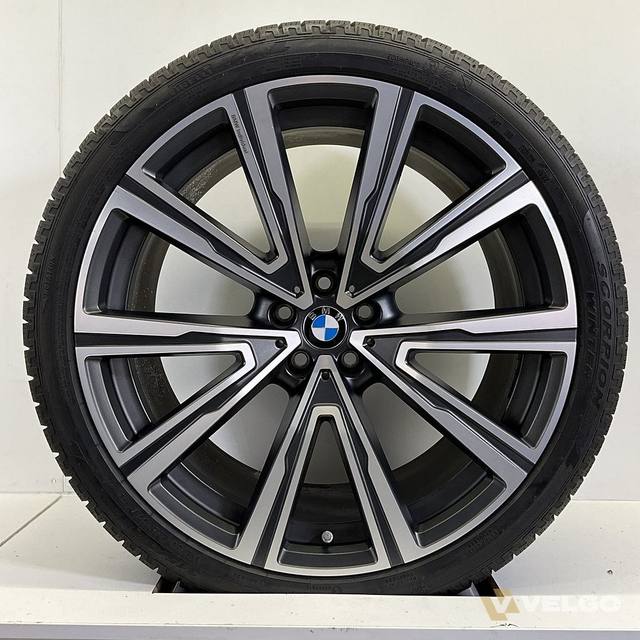 BMW X5 G05 X6 G06 BREEDSET VELGEN + WINTERBANDEN 22 INCH ORIG. 746I — foto 5