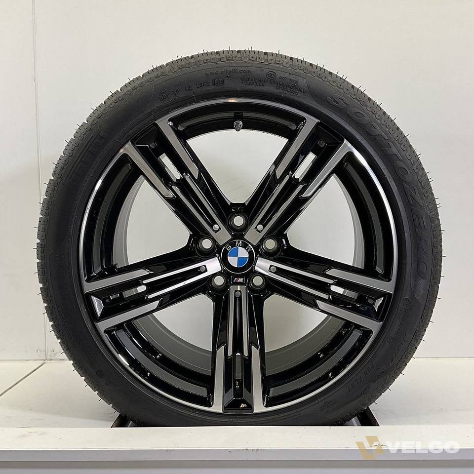 NIEUW BMW 2, 3 EN 4 SERIE BREEDSET VELGEN + WINTERBANDEN 18 INCH ORIG. 848M * — foto 1